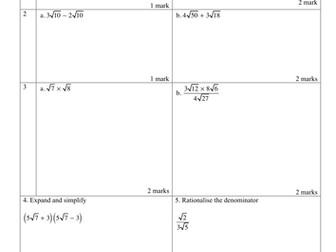 Surds Year 10 NSW Mathematics (5.2)