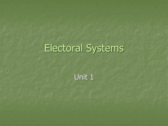Evaluating the First Past the Post Voting System