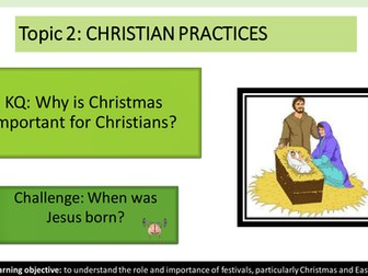 AQA Christian Practices_Festivals_Celebrating Christmas