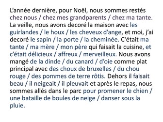 A* Christmas speaking