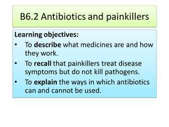 Antibiotics & painkillers - Preventing & treating disease new AQA