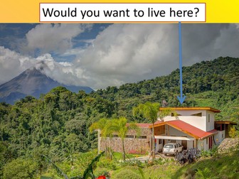 Why live near volcanoes?