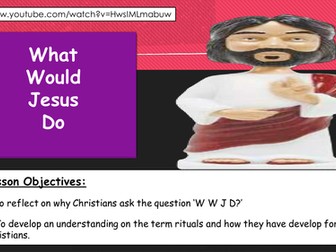 What Did and What Would Jesus Do?