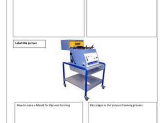 Vacuum Forming Activity