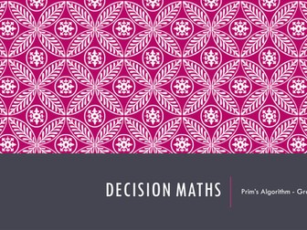 D1- Algorithms on graphs