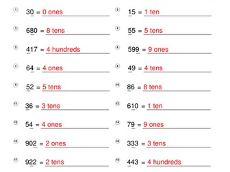 mega maths bundle ks2 number order sequences place value