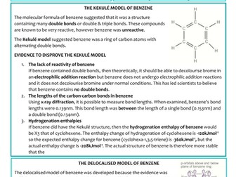 Chemistry A-Level OCR Revision Notes - Aromatic, Carbonyls and Carboxylic Acids