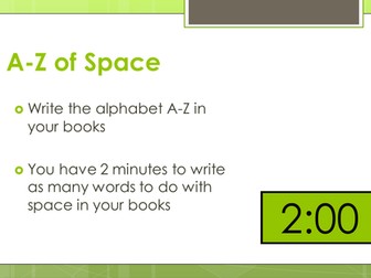 Space: Eclipses (KS3 Activate)