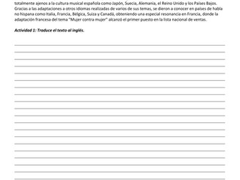 La musica popular de los años 80 y 90: Mecano