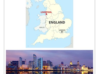 AQA AS Changing Places Module - Full distant/contrasting place investigation(Liverpool) work booklet