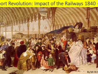 Transport Revolution 1750 - 1900 (Roads, Canals & Railways) by Roy