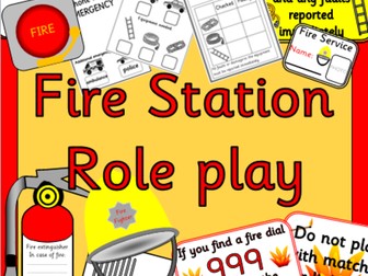 Fire Station role play resource- People who help us, Fire fighter