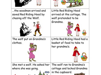 Story Sequencing (Little Red Riding Hood)