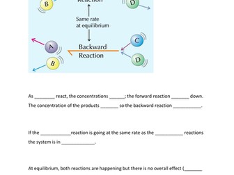 L13 & 14 Reversible reactions  & Equilibrium and Le Chatelier’s principle & shifting equilibrium