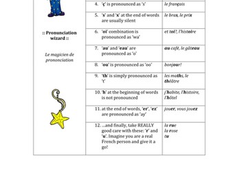French pronunciation wizard