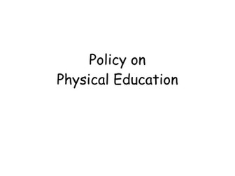 PE policy