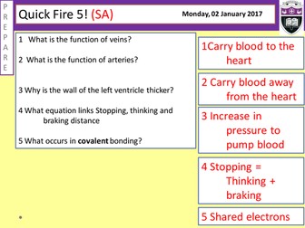 New GCSE AQA 2016 Combined Science Trilogy 4.2 Organisation PART 2