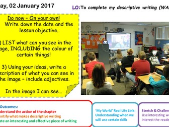 Descriptive writing - Boy by Roald Dahl