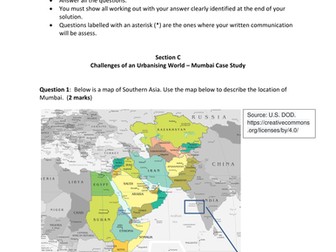 Assessment - Challenges of an urbanising world