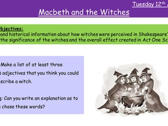 Macbeth Witches Lesson