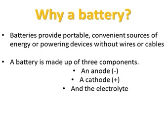 New 2016 AQA Chemistry Triple Extension Fuel Cells, Chemical Cells & Nanoparticles SoW