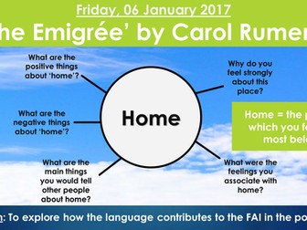 The Emigree- AQA Power and Conflict NEW 9-1 GCSE