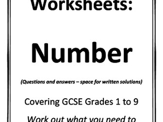 Levelled/Graded Worksheets - Number
