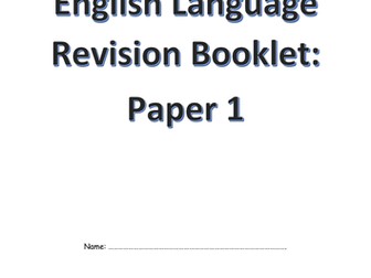 Edexcel English Language GCSE Revision Booklet: Paper 1