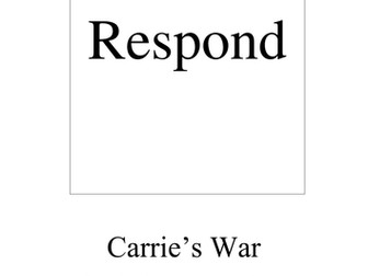 Carrie's War Read and Respond