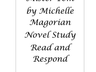 Goodnight Mister Tom Read and Respond