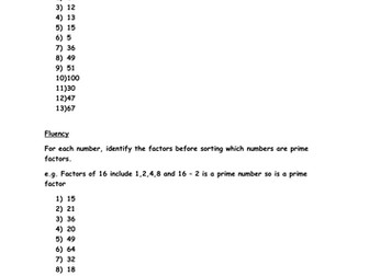 Factors Bundle | Teaching Resources
