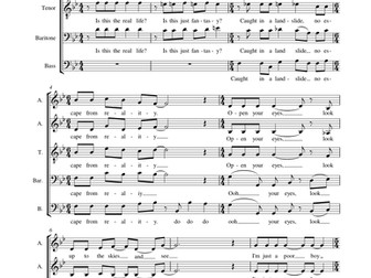 Queen choral arrangements