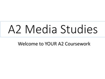 MEST 4 A2 Coursework Intro