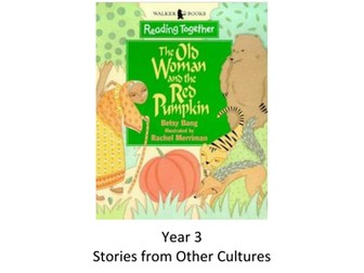 The Old Woman and The Red Pumpkin Creative Writing Booklet