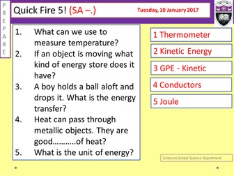 Conduction KS3