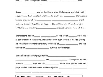 Introduction to Shakespeare