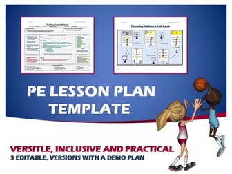 Physical Education Lesson Plan Template