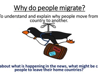 Why do people migrate?