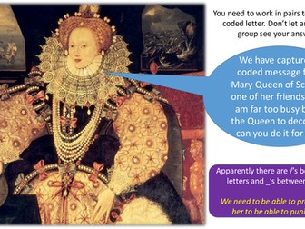 The Trial of Mary Queen of Scots.