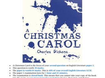 A Christmas Carol extract questions