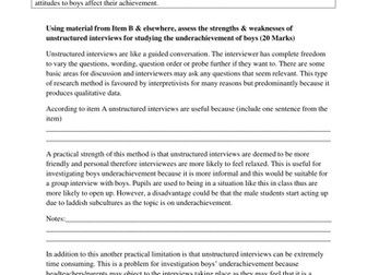 Sociology - Methods in context