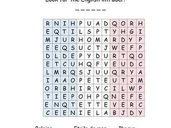 Animaux de la Mer Word Search