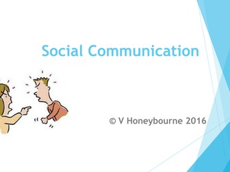 Staff CPD Supporting students with social communication