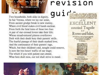 Romeo and Juliet revision workbook