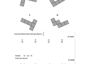 9-1 AQA and AQA Style multiple choice Foundation