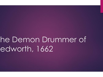 Breadth study 1: Case studies growth in scepticism witchcraze