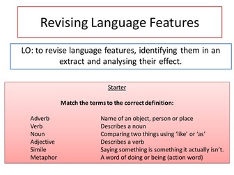 Revising Language Features