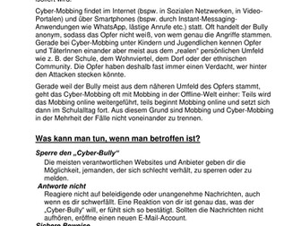 Cybermobbing