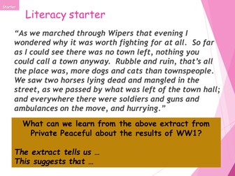 The end of the First World War