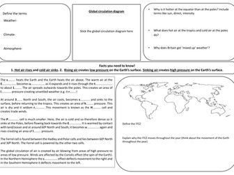 Weather and Climate worksheets